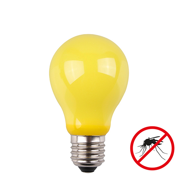 Bombilla LED Amarilla Para Insectos, Sin Luz Azul, Bombilla