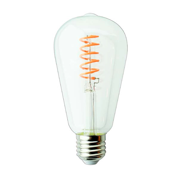 Bombilla LED Edison Naranja
