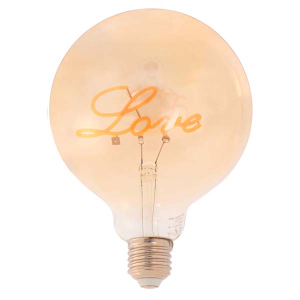 Bombilla LED globo LOVE