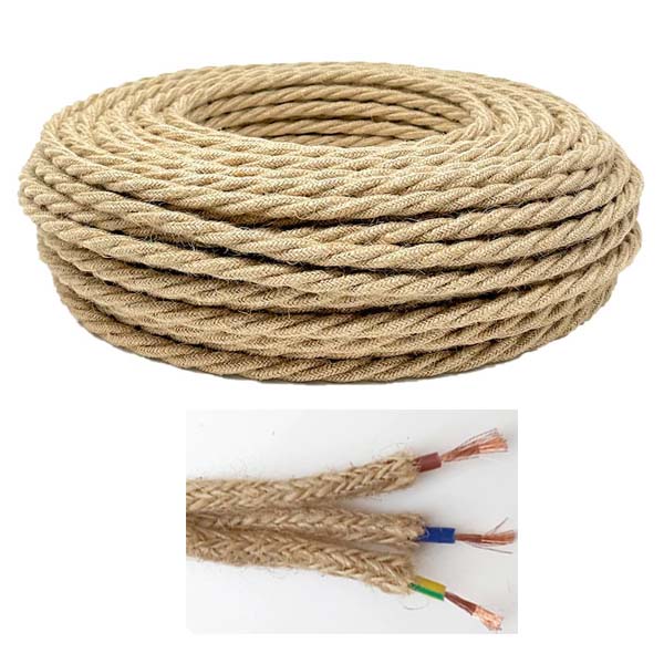 Cable Cuerda trenzado 3x2,5, cable cuerda