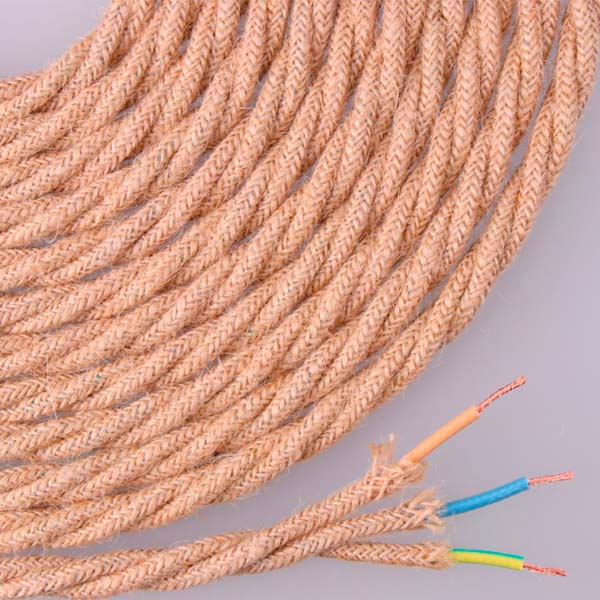 Cable trenzado cuerda fino 3x0,75