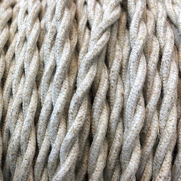 Cable trenzado lino 2x1,5mm