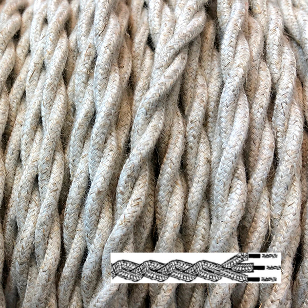 cable trenzado lino 3x1,5mm