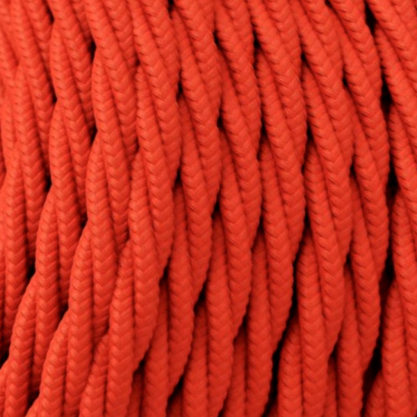 Cable trenzado rojo