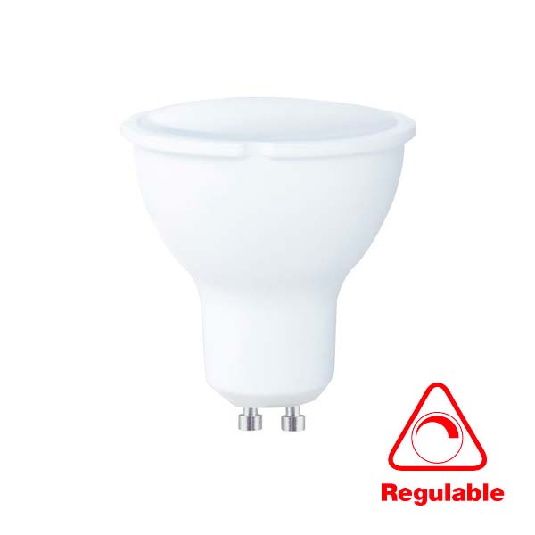 Dicroica LED Regulable 6W 3000k