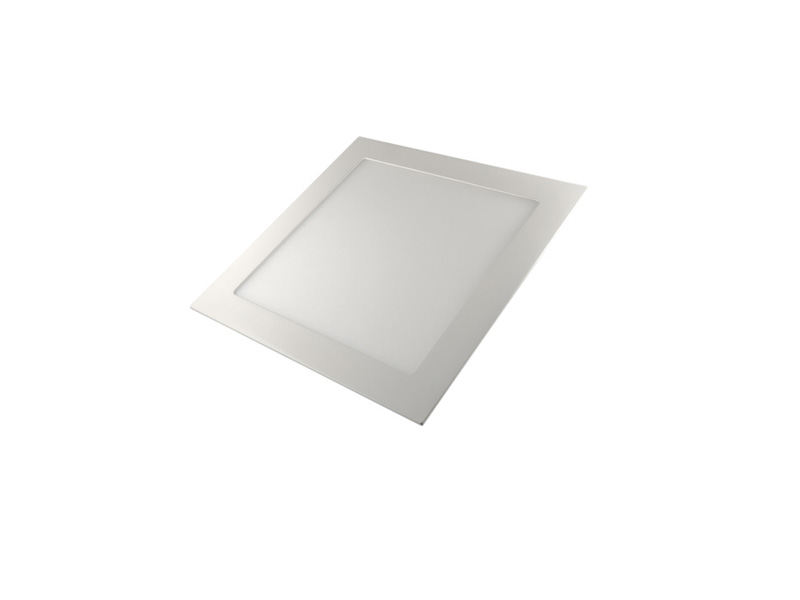 Downlight LED cuadrado blanco 6W 3000k