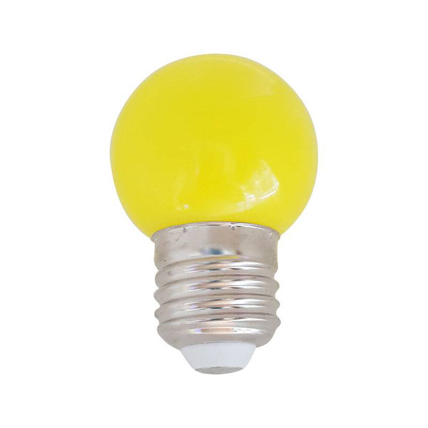 Esférica LED 1,5W E27 Amarilla
