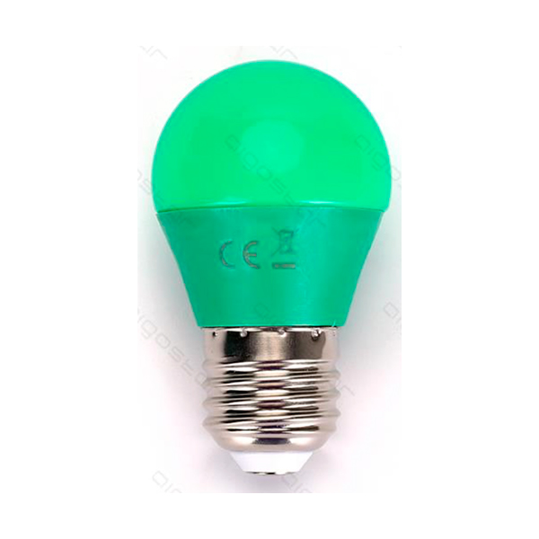 Esférica LED 4W E27 Verde