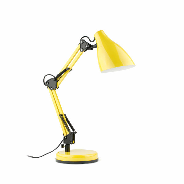 Lámpara de escritorio GRU amarilla