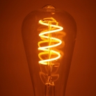 Bombilla LED Edison Naranja