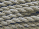 Cable torcido textil LINO