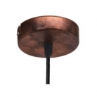 Lámpara campana cobre antiguo