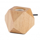 Lámpara dodecaedro madera